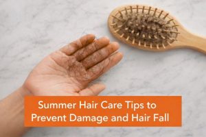 Summer hair fall damage on hairbrush – Esthetica