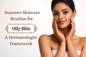 summer skincare routine for oily skin